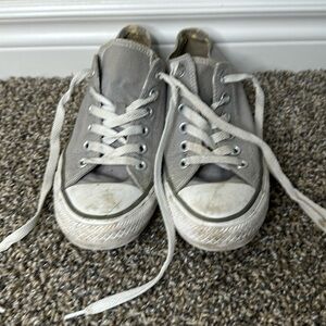 Converse Chucks All-Star Women’s Shoes Size 7 Gray